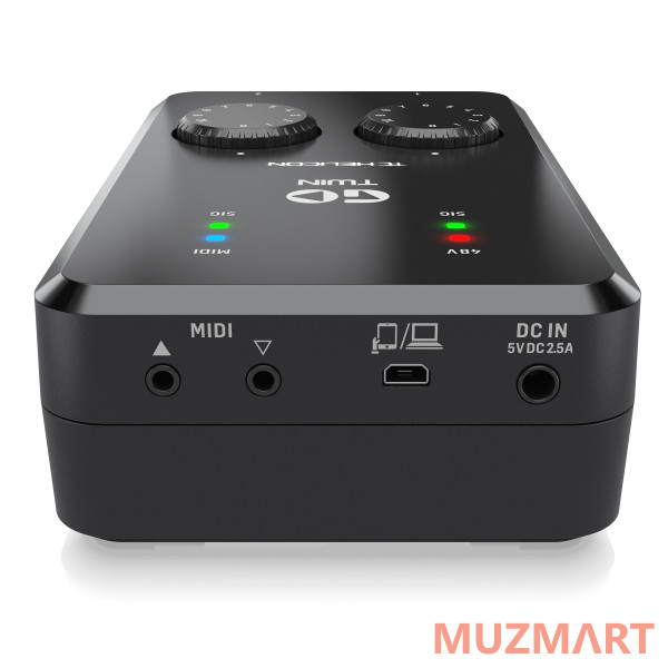 TC Helicon GO TWIN Интерфейс высокого разрешения