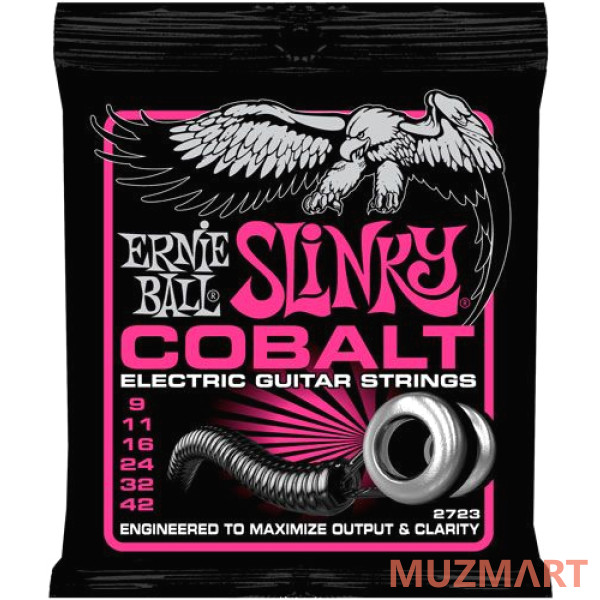 Ernie Ball P02723 Cobalt Super Slinky Комплект cтрун для электрогитары
