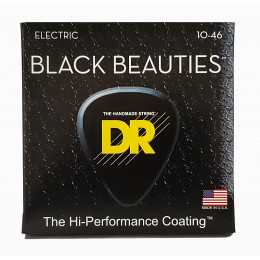 DR BKE-10 BLACK BEAUTIES Струны для электрогитары 10-46
