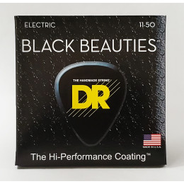 DR BKE-11 BLACK BEAUTIES Струны для электрогитары