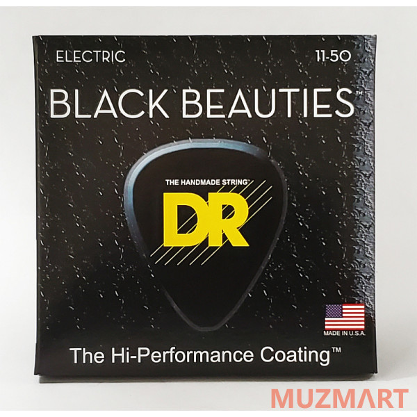 DR BKE-11 BLACK BEAUTIES Струны для электрогитары
