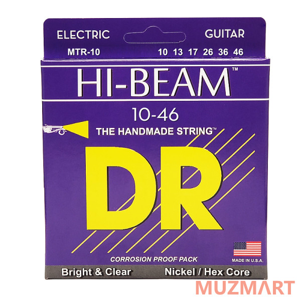 DR MTR-10 HI-BEAM Струны для электрогитары