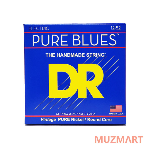 DR PHR-12 PURE BLUES Струны для электрогитары