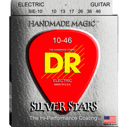 DR SIE-10 SILVER STARS Струны для электрогитары