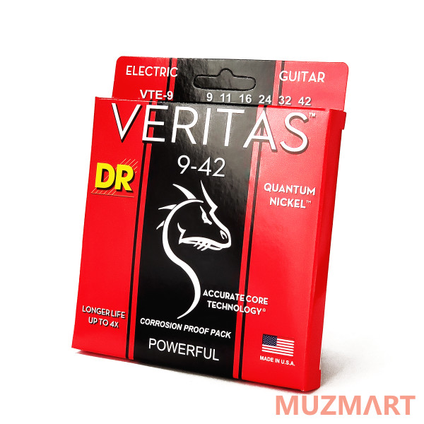 DR VTE-9 VERITAS Струны для электрогитары