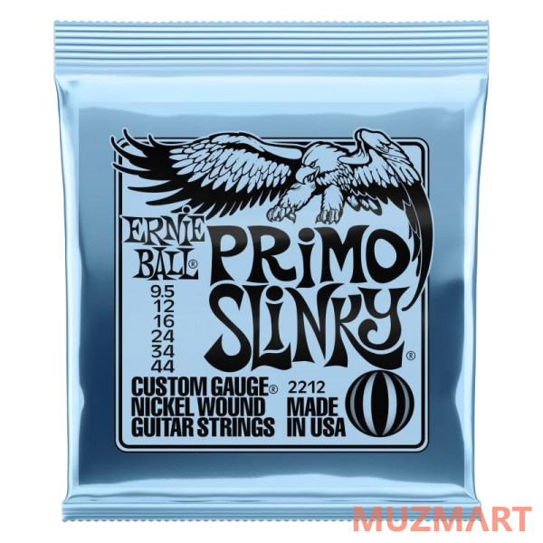 Ernie Ball 2212 Струны для электрогитары 9,5-44