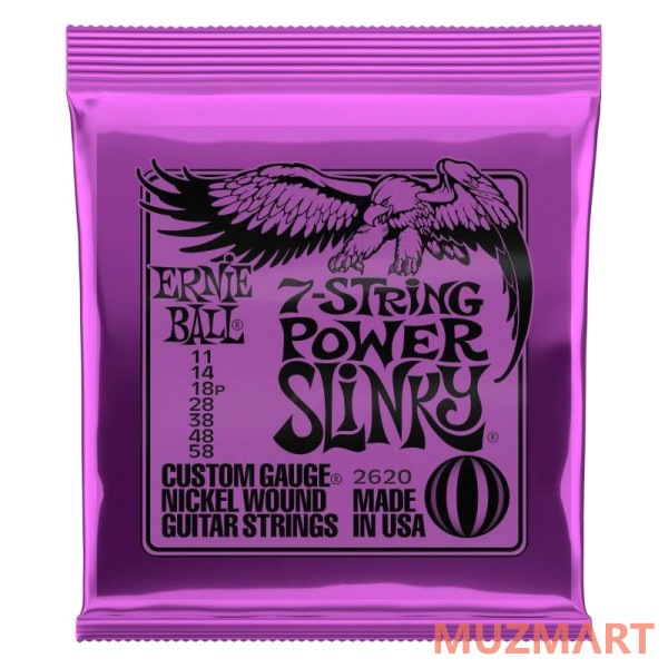 Ernie Ball 2620 Струны для 7-струнной электрогитары
