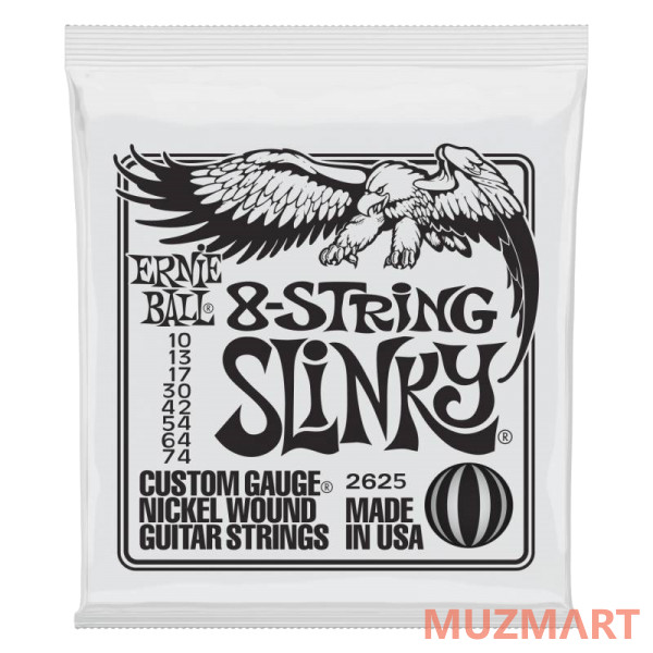 Ernie Ball 2625 Струны для 8-струнной электрогитары