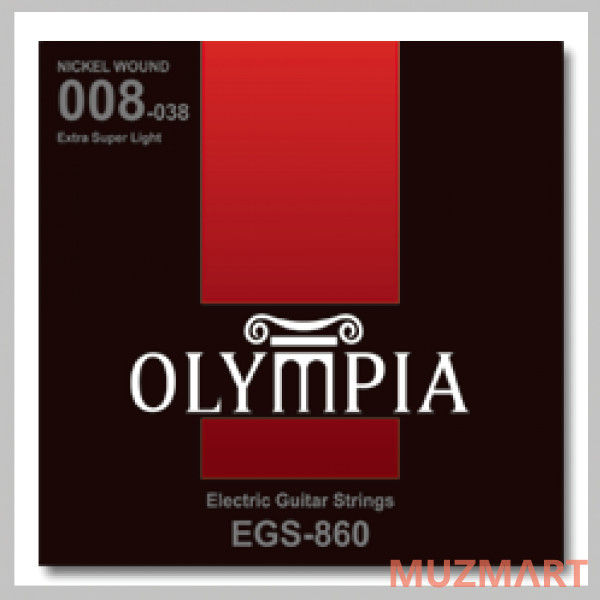 Olympia EGS860 Струны для электрогитары