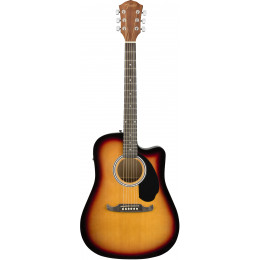 Fender FA-125CE Dreadnought, Sunburst Электроакустическая гитара