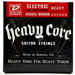 Dunlop DHCN1060-6 Heavy Core Комплект струн для электрогитары 10-60