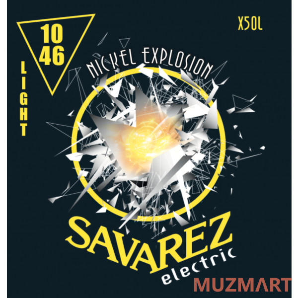 Savarez X50L Explosion Комплект струн для электрогитары 10-46