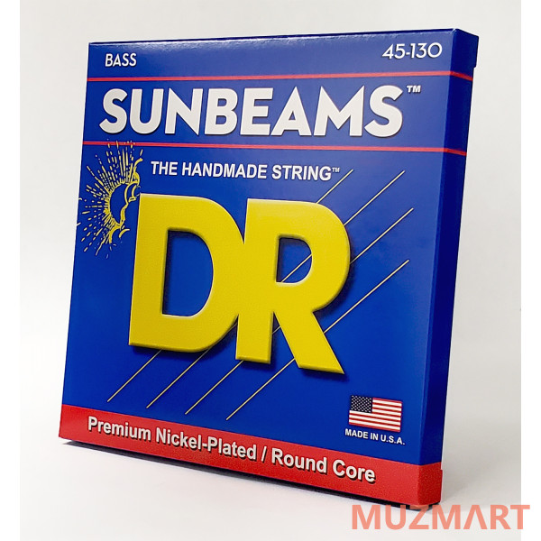DR NMR5-130 SUNBEAM Струны для 5-струнной бас-гитары