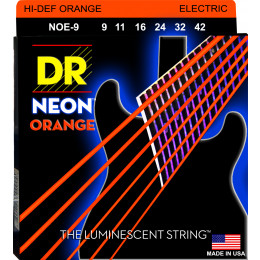 DR NOE-9 HIGH-DEF NEON Струны для электрогитары