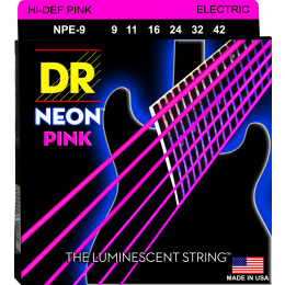 DR NPE-9 HIGH-DEF NEON Струны для электрогитары 9-42