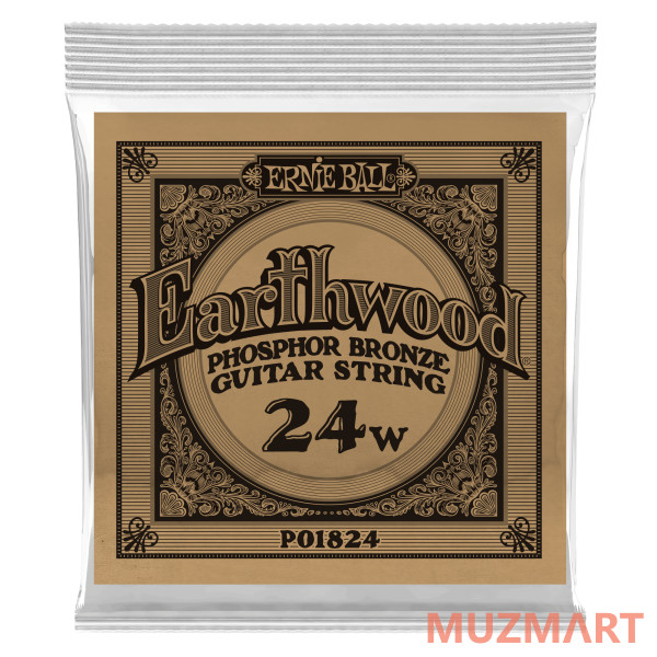 Ernie Ball P01824 Одиночная струна для акустической гитары