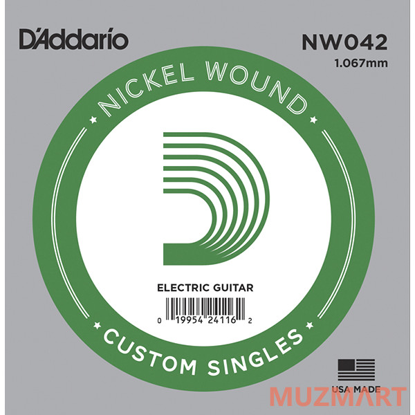 D'Addario NW042 Одиночная струна для электрогитары