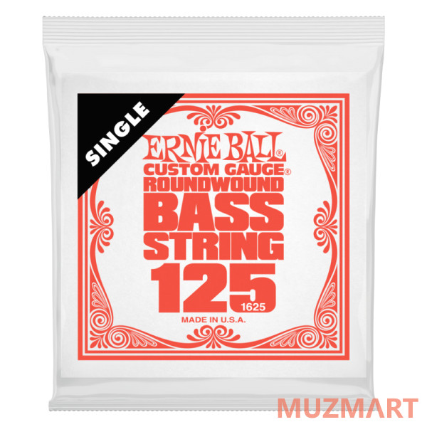 Ernie Ball 1625 Одиночная струна для бас-гитары