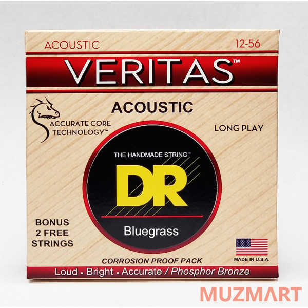 DR VTA-12/56 VERITAS Струны для акустической гитары