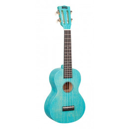 Mahalo ML2AB Укулеле концертная с чехлом, струны Aquila, цвет Aqua Blue