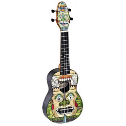 Ortega K2-TM Keiki Designer Series Укулеле сопрано, с чехлом и тюнером