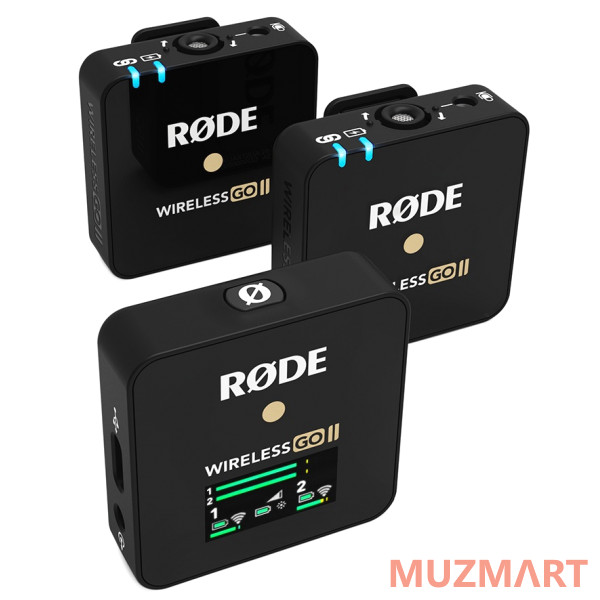 RODE Wireless GO II Ультракомпактная двухканальная накамерная беспроводная система