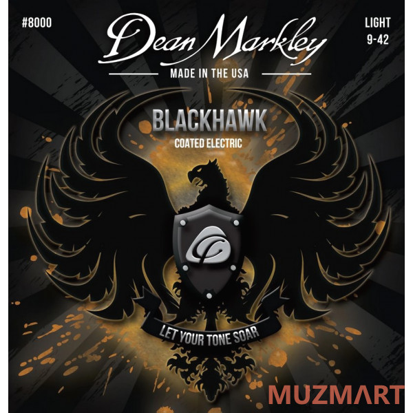 Dean Markley DM8000 Blackhawk Комплект струн для электрогитары