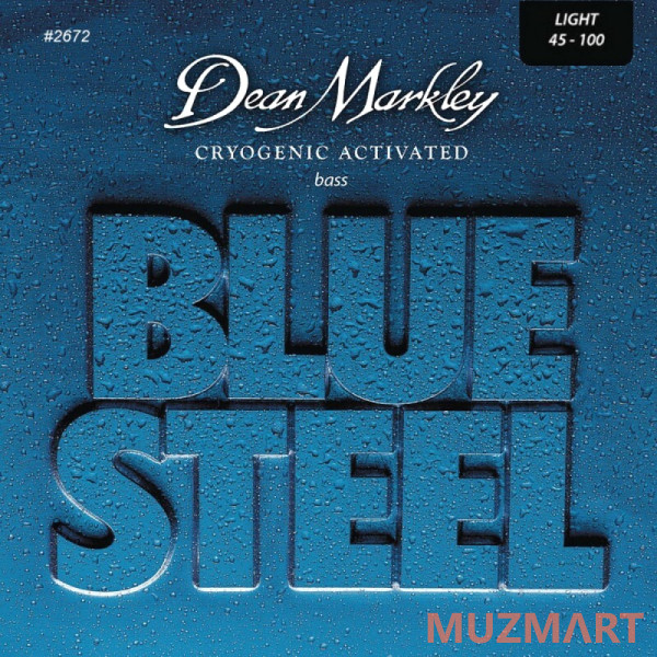 Dean Markley DM2672 Blue Steel Комплект струн для бас-гитары, 45-100