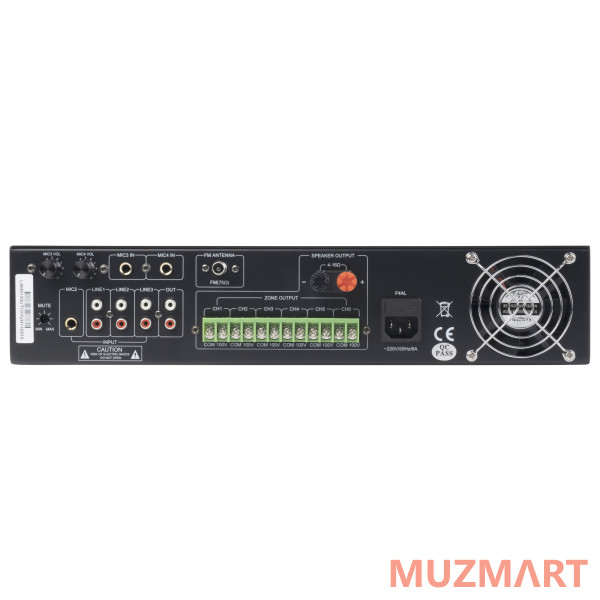 LAudio LAM6120UT Усилитель мощности трансляционный, 120Вт