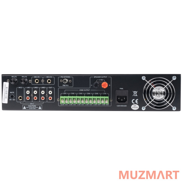LAudio LAM6250UT Усилитель мощности трансляционный, 250Вт