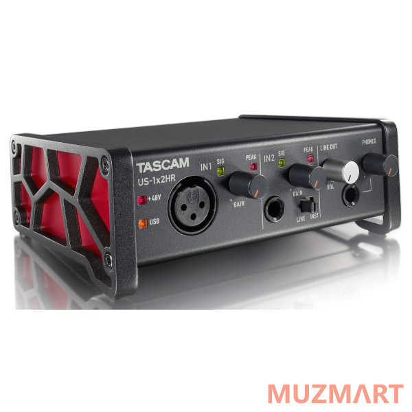 Tascam US-1x2HR USB аудио интерфейс