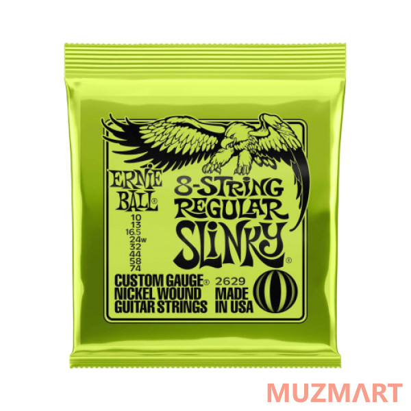 Ernie Ball 2629 струны для 8-струнной электрогитары