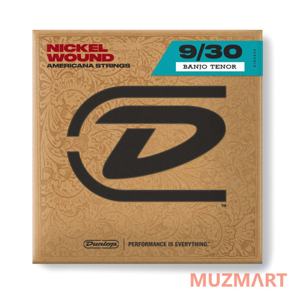 Dunlop DJN0930 Tenor Banjo Nickel Wound Струны для банджо тенор