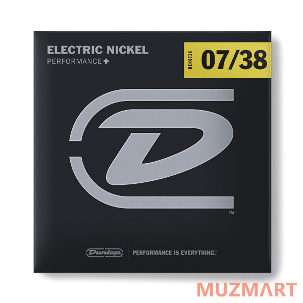 Dunlop DEN0738 Electric Nickel Performance+ Струны для электрогитары