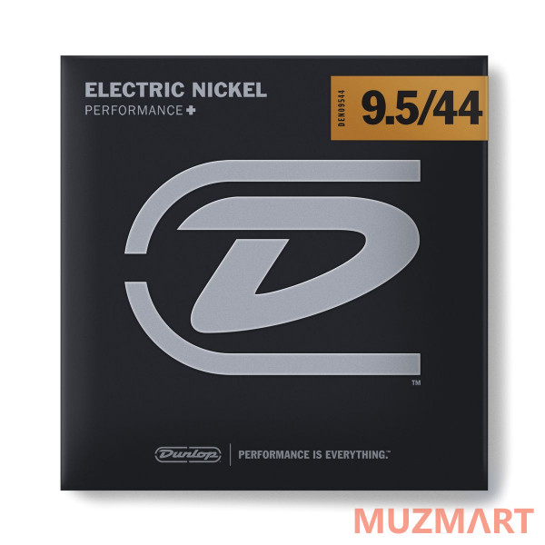 Dunlop DEN09544 Electric Nickel Performance+ Струны для электрогитары