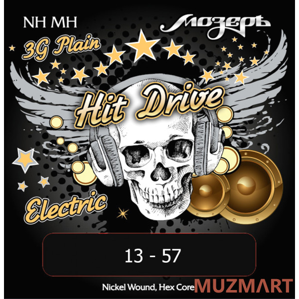 Мозеръ NH MH Mega Heavy Струны для электрогитары