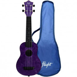 Flight TUS-65 AMETHYST Укулеле Travel, сопрано
