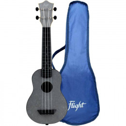 Flight TUS-65 SILVER Укулеле Travel, сопрано