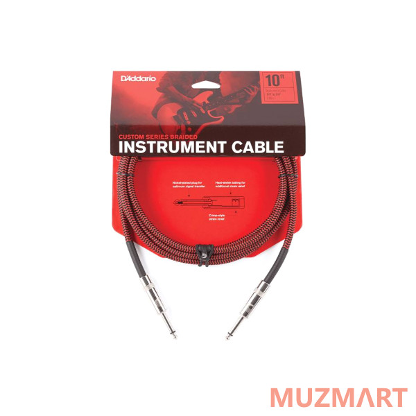 Planet Waves PW-BG-20RD Кабель инструментальный 6,10 м