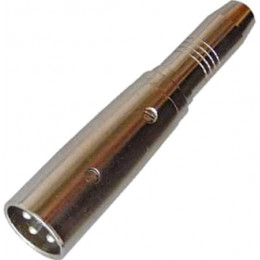 Bespeco AD85S Переходник XLR male / Jack 6,3 мм female