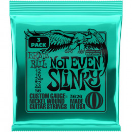 Ernie Ball 3626 Nickel Slinky Not Even 3 Pack 12-56 Струны для электрогитары, 3 комплекта