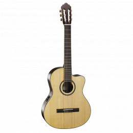 Cort AC160CF W_BAG NAT Класcическая гитара с чехлом