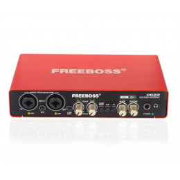 FREEBOSS UC22 Аудиоинтерфейс 24 бит/192 кГц