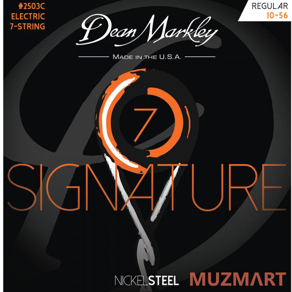 Dean Markley DM2503C Signature Regular Комплект струн для 7-струнной электрогитары