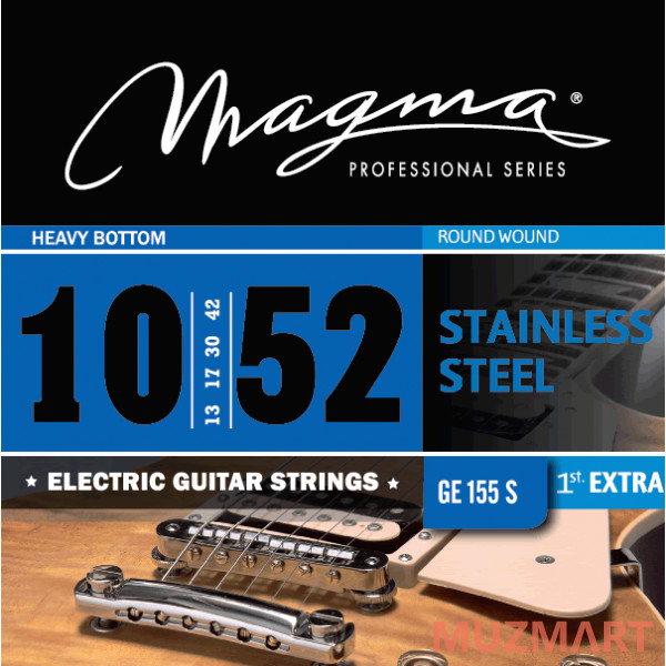 Magma Strings GE155S Струны для электрогитары 10-52