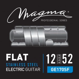 Magma Strings GE170SF Струны с плоской обмоткой для электрогитары 12-52