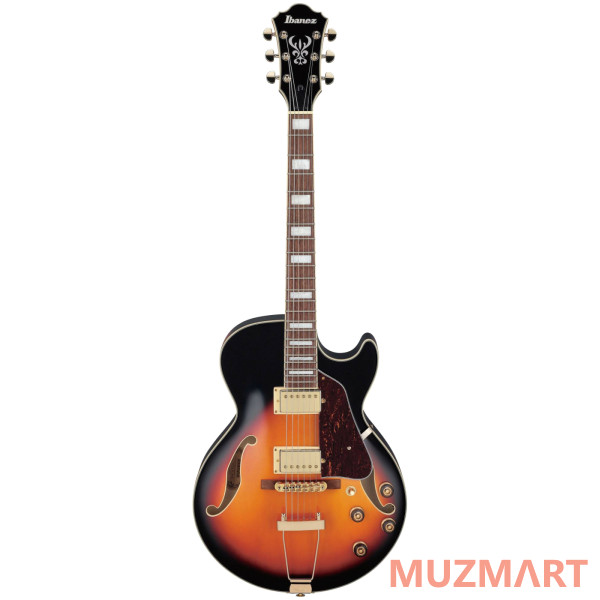 Ibanez AG75G-BS полуакустическая электрогитара