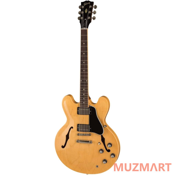 Gibson 2019 ES-335 DOT DARK NATURAL Полуакустическая электрогитара