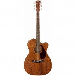 Fender PM-3C TRIPLE-0 ALL-MAH W/CASE Акустическая гитара с кейсом