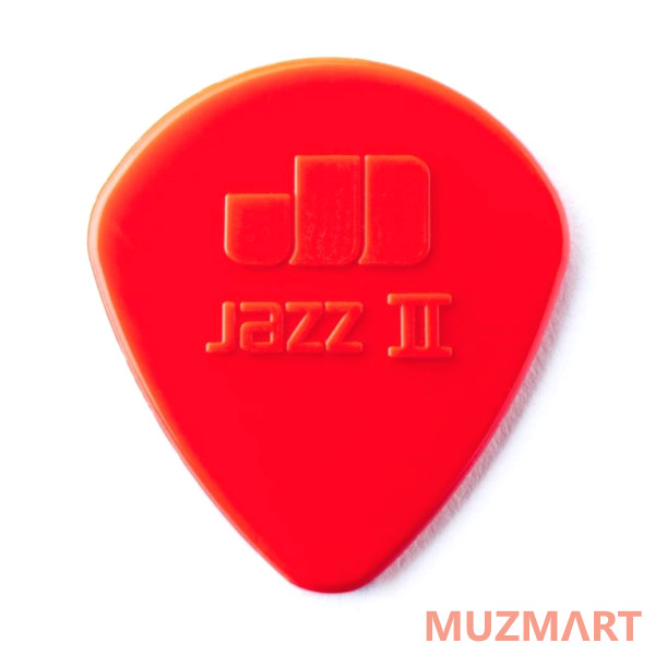 Dunlop NYLON JAZZ-6/PLYPK Медиаторы нейлоновые 1,1 красные